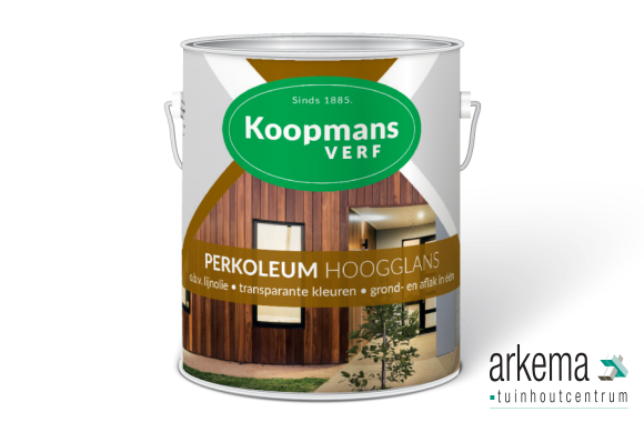 Koopmans Perkoleum Hoogglans Dekkend Sparregroen |