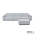 Icon loungeset 6-zits + hocker small Mouse Grey