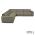 Icon loungeset 8-zits hoek (links) Olive Green