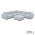 Icon loungeset 8-zits hoek + hocker (links) Mouse Grey