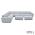 Icon loungeset 10-zits hoek + 2 hockers S (links) Mouse Grey