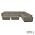 Icon loungeset 10-zits hoek + 2 hockers S (rechts) Olive Green