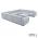Icon loungeset U-zits + hocker Mouse Grey