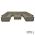 Icon loungeset U-zits + hocker Olive Green