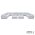 Icon loungeset U-zits extra large + 2 hockers Mouse Grey