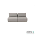 Luxury loungeset straight 220 Light Taupe