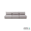 Luxury loungeset straight 330 Steel