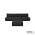 Luxury loungeset straight 330 + hocker Anthracite