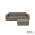 Icon deluxe loungeset 3-zits + hocker Charcoal