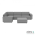 Icon deluxe loungeset 6-zits hoek + hocker (links) Steel