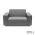 Icon deluxe loungeset loveseat Steel