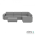 Icon deluxe Loungeset 6-zits hoek + hocker small (rechts) Steel