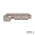 Icon deluxe loungeset 10-zits hoek + 2 hockers S (Links) Light Taupe