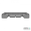 Icon deluxe loungeset U-zits large + 2 hockers Steel