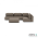 Luxury loungeset corner 230x340 + hocker Charcoal