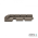 Luxury loungeset corner 450x340 + 2 hockers Charcoal (links)