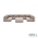 Luxury loungeset u-sofa 340x460x340 + 2 hockers Light Taupe