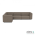Chill loungeset 6-zits hoek (links) Charcoal