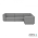Chill loungeset 6-zits hoek (rechts) Steel