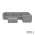 Chill loungeset 6-zits hoek + hocker (rechts) Steel