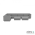Chill loungeset 10-zits hoek + 2 hockers (links) Steel