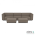 Chill loungeset 6-zits + 2 hockers small Charcoal