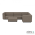 Chill loungeset 6-zits hoek + hocker small (rechts) Charcoal