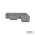 Chill loungeset 8-zits hoek + hocker small (rechts) Steel