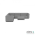 Chill loungeset 8-zits hoek + hocker small (links) Steel