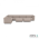 Chill loungeset 10-zits hoek + 2 hockers S (L) Light Taupe