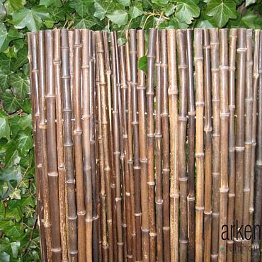 Bamboe rols. zwart 150-180 cm