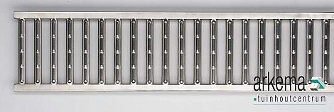 Sleufrooster RVS 100cm