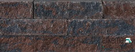 Splitrock XL trommel 15x15x60 cm bruin/zwart