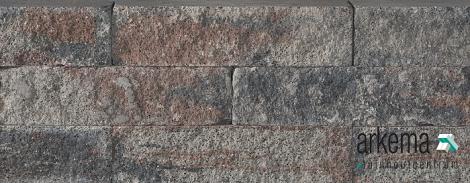 Splitrock XL trommel 15x15x60 cm tricolore