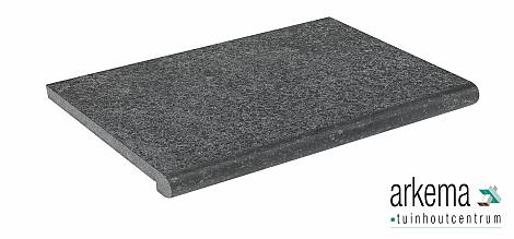 ORIENTAL BLACK ZWEMBADBOORD R 100X35X3/5 GEVL-GEBOR-180°-VER