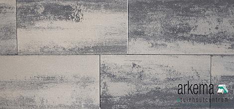 H2O comfort square 40x80x5 cm nero/grey