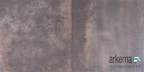GeoCeramica® 80x80x4 Corten Steel