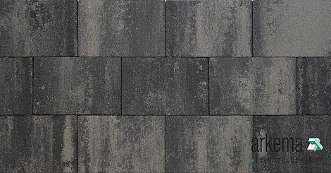 Nature top 20x30x6 cm nero/grey