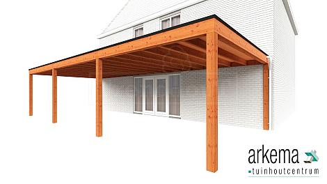 Aanbouwveranda Modena 10800x4850x2700mm (bxdxh)