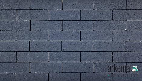 Dikformaat strak 21x7x6 cm antraciet komo