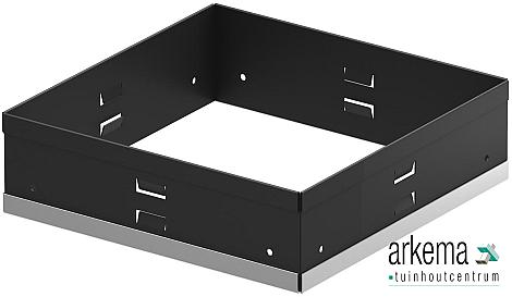 Europoint Designraamw. draaib RVS 25x25