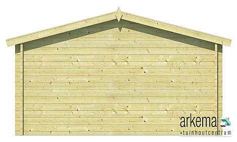 Blokhut - Tuinhuis 40mm Dyre Prijs exclusief dakbedekking - dient apart besteld te worden