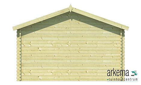 Blokhut - Tuinhuis - Home Office 44mm Ulrik Prijs exclusief dakbedekking - dient apart besteld te worden