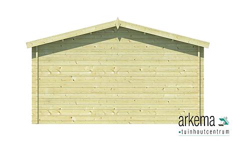 Blokhut - Tuinhuis - Home Office 44mm Inge Prijs exclusief dakbedekking - dient apart besteld te worden