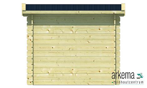 Blokhut - Tuinhuis 28mm Aanbouw Prijs exclusief dakbedekking - dient apart besteld te worden