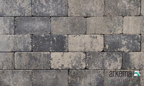 Antieke trommel betonstraatsteen 6 cm oud dokkum