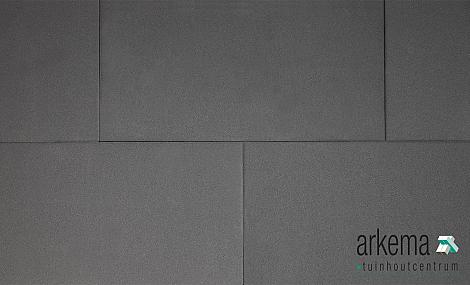 H2O square 40x80x5 cm black