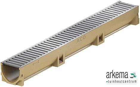 Euroline goot, L=1000mm, H60 verzinkt
