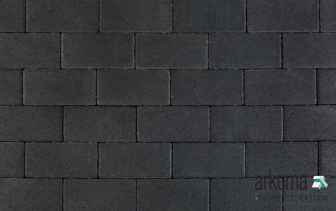 Patio brick 6 cm black TOP komo
