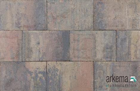 Straksteen 20x30x5 cm bruin gv